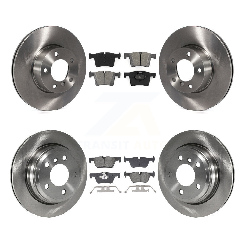 Transit Auto K8S-103852 Disc Brake Kit for 2013-2018 BMW 328d xDrive, BMW 320i xDrive - Front and Rear product image