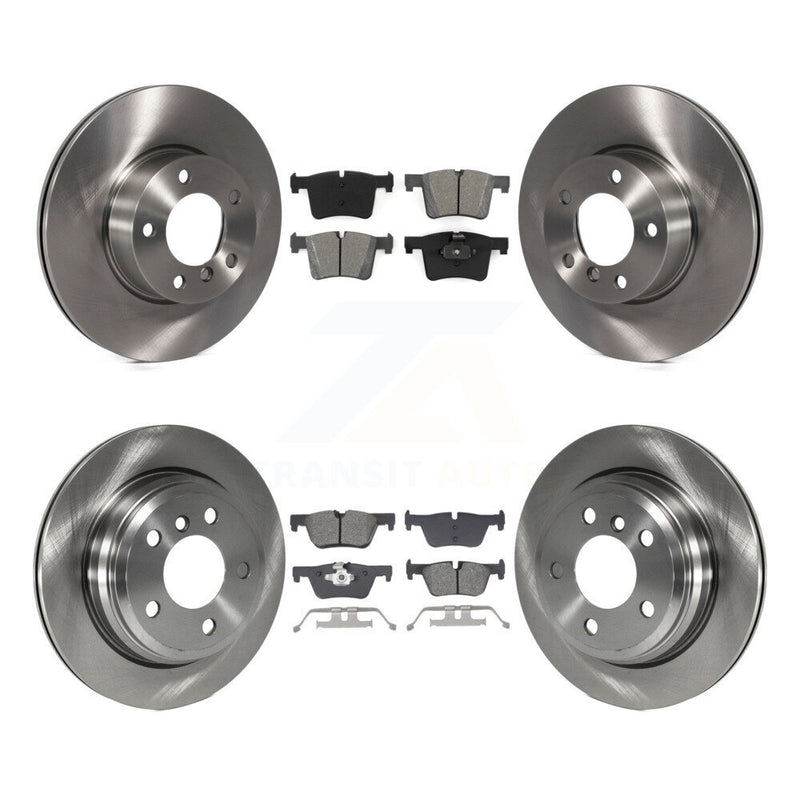 Transit Auto K8S-103852 Disc Brake Kit for 2013-2018 BMW 328d xDrive, BMW 320i xDrive - Front and Rear product image