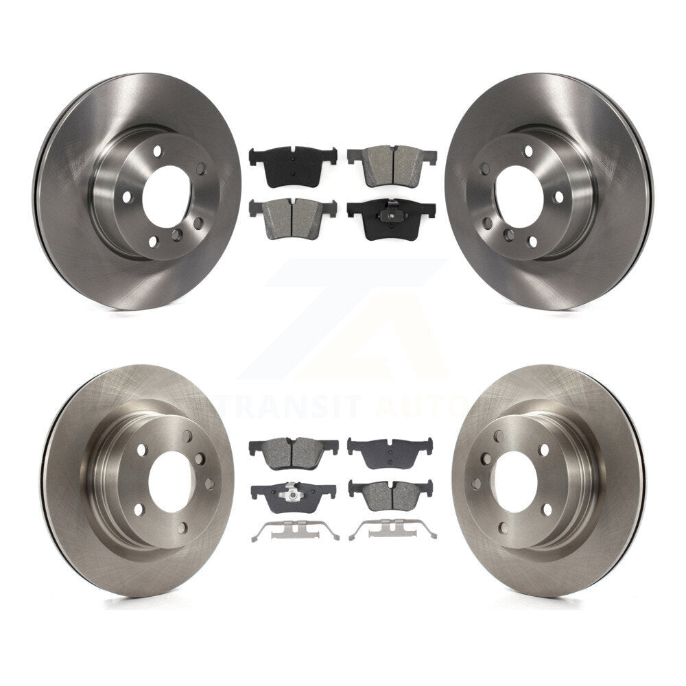 Transit Auto K8S-103854 Disc Brake Kit for 2013-2018 BMW 328d, BMW 320i - Front and Rear product image