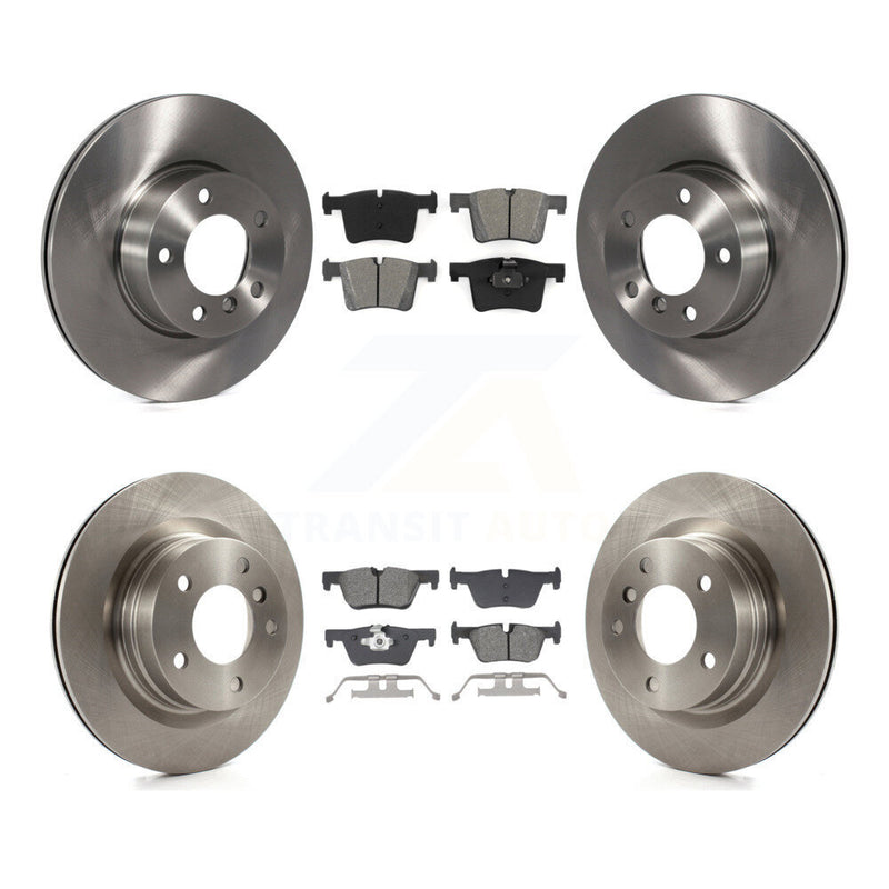 Transit Auto K8S-103854 Disc Brake Kit for 2013-2018 BMW 328d, BMW 320i - Front and Rear product image