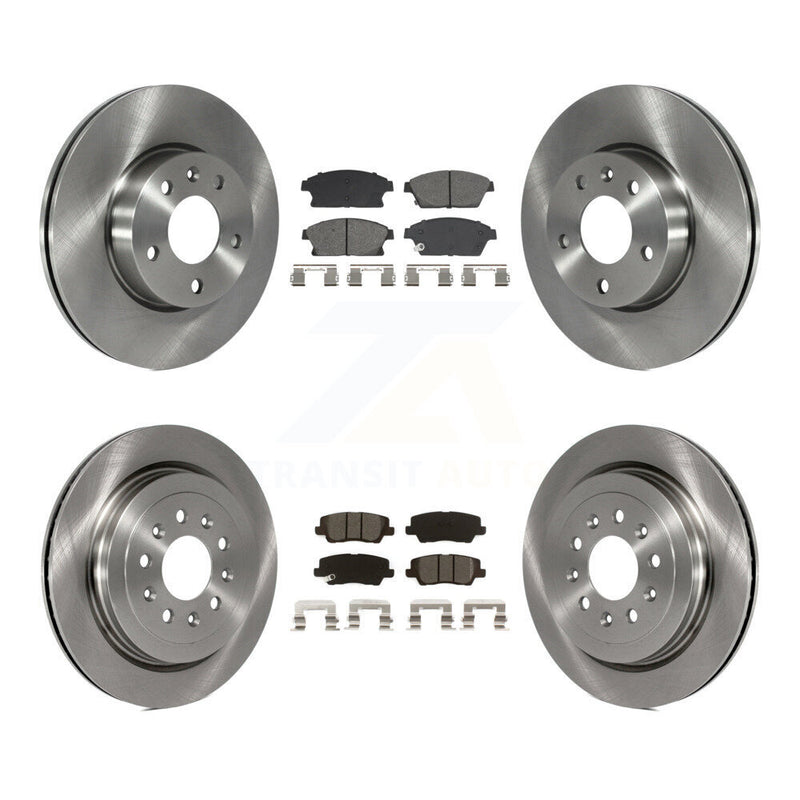 Transit Auto K8S-103858 Disc Brake Kit for 2013-2015 Cadillac ATS - Front and Rear product image