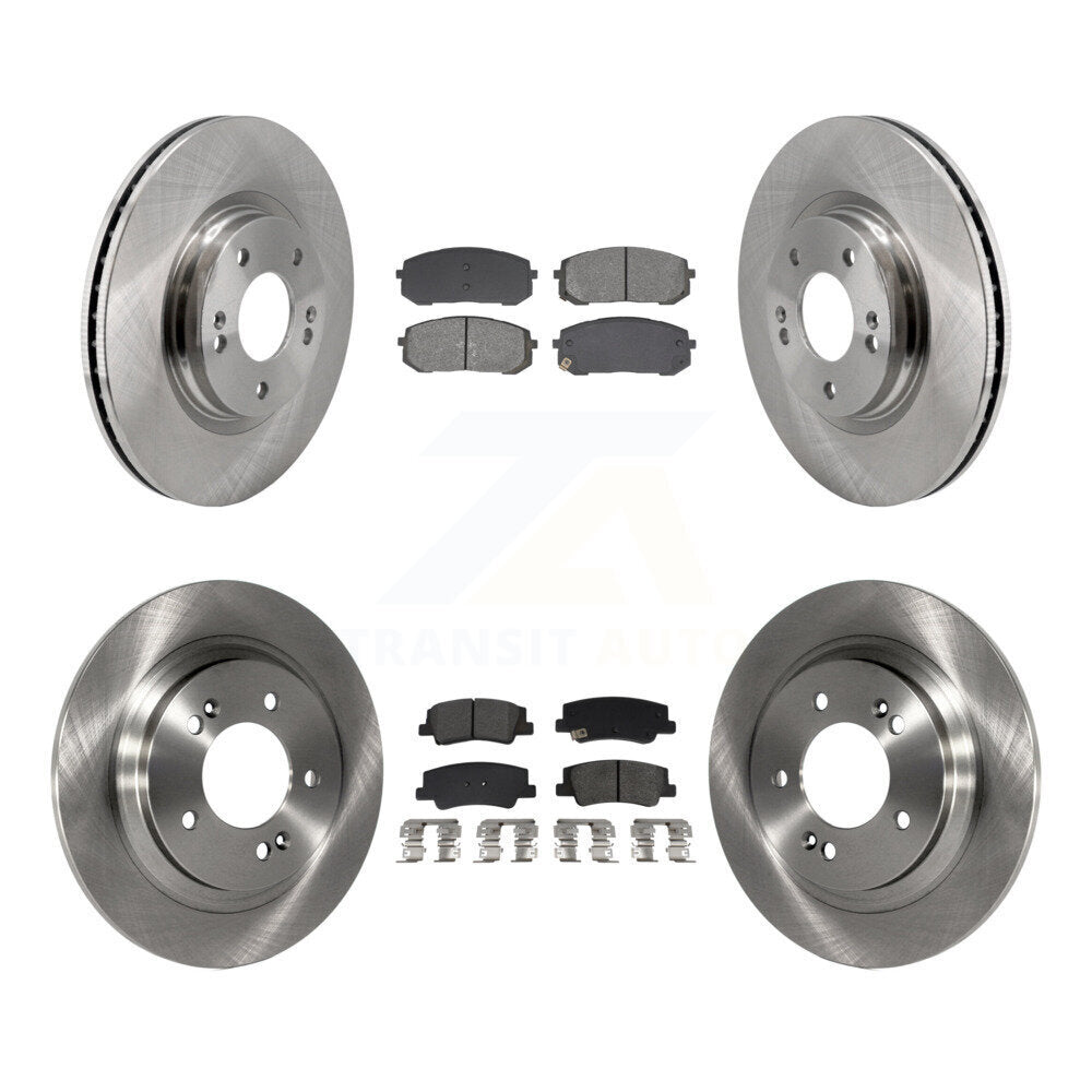 Transit Auto K8S-103866 Disc Brake Kit for 2020-2025 Hyundai Sonata, Kia Niro EV, Kia K5 - Front and Rear product image