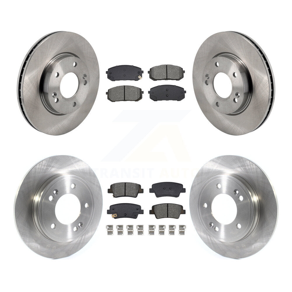 Transit Auto K8S-103867 Disc Brake Kit for 2021-2023 Hyundai Elantra - Front and Rear product image