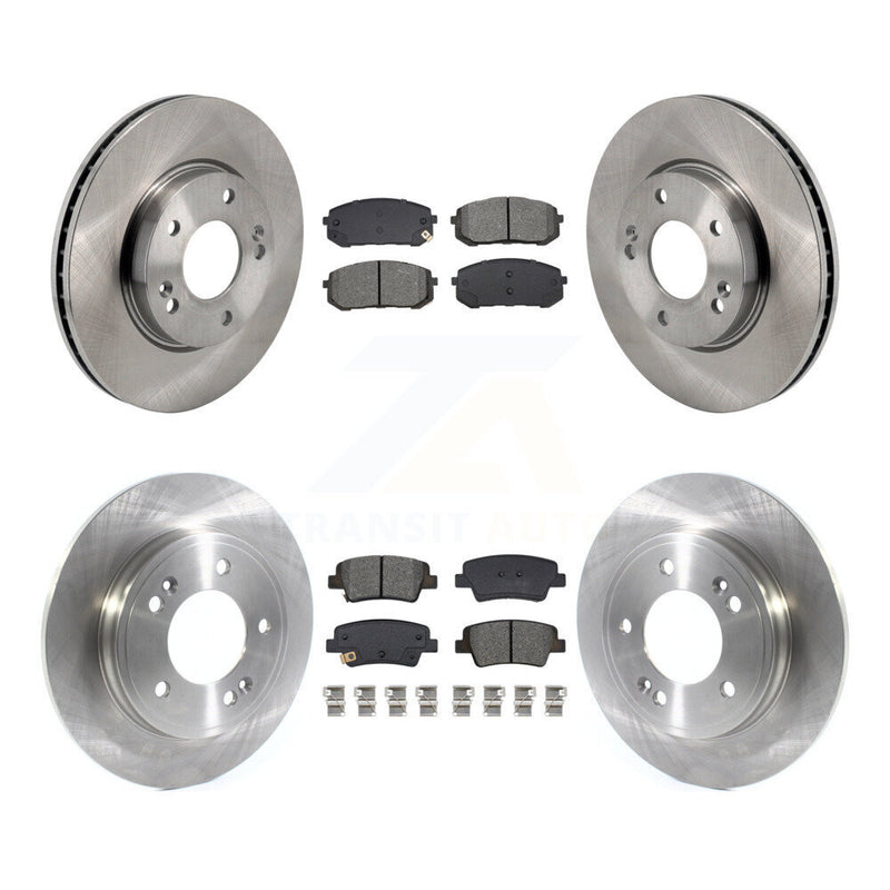 Transit Auto K8S-103867 Disc Brake Kit for 2021-2023 Hyundai Elantra - Front and Rear product image