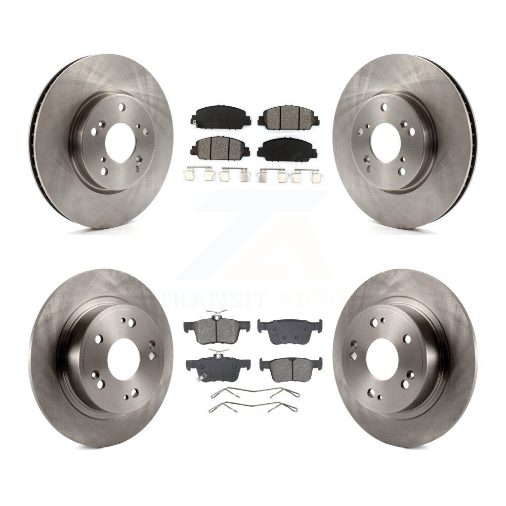 Transit Auto K8S-103870 Disc Brake Kit for 2018-2024 Honda Accord - Front and Rear product image
