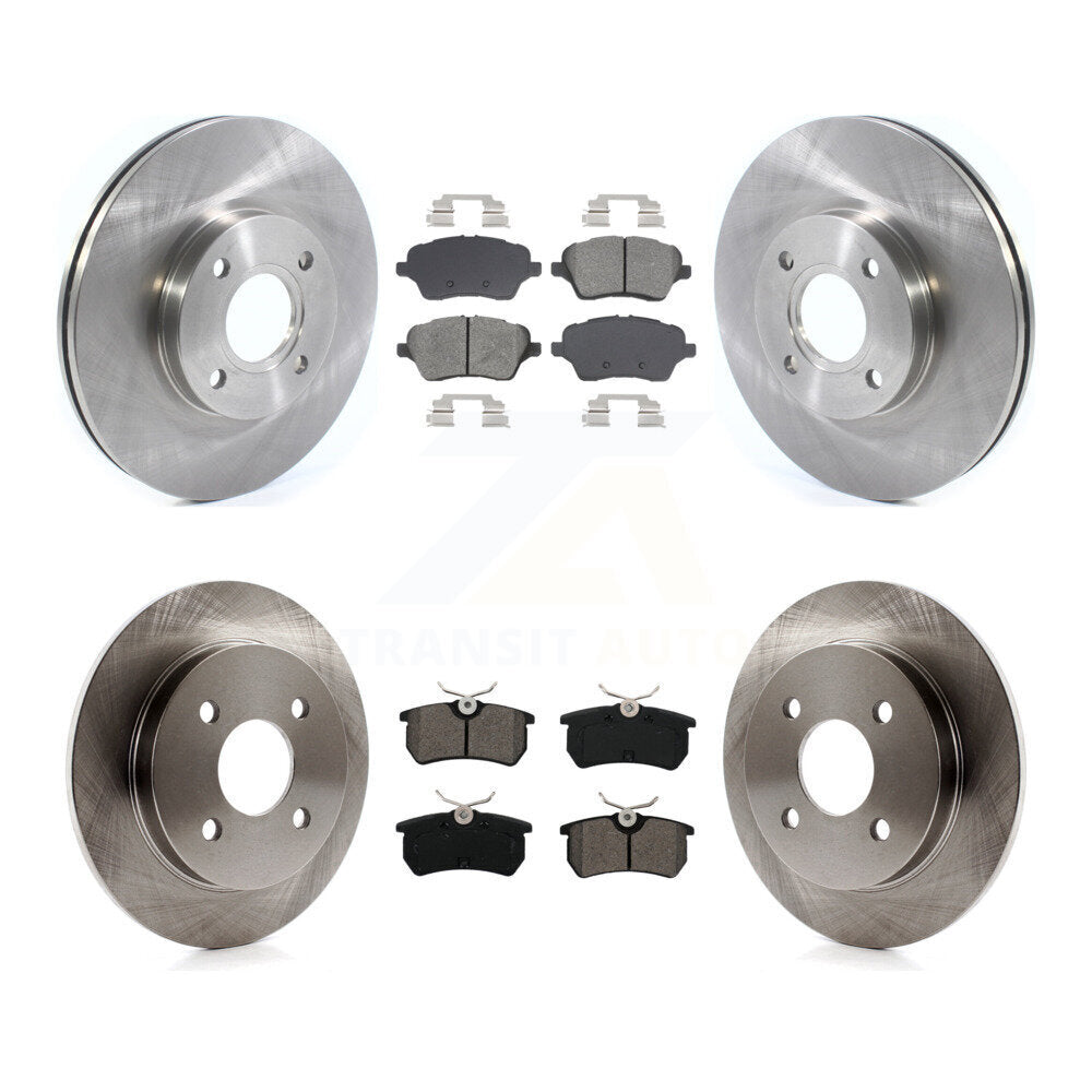 Transit Auto K8S-103872 Disc Brake Kit for 2014-2019 Ford Fiesta - Front and Rear product image