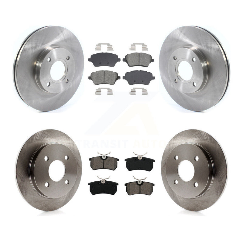 Transit Auto K8S-103872 Disc Brake Kit for 2014-2019 Ford Fiesta - Front and Rear product image