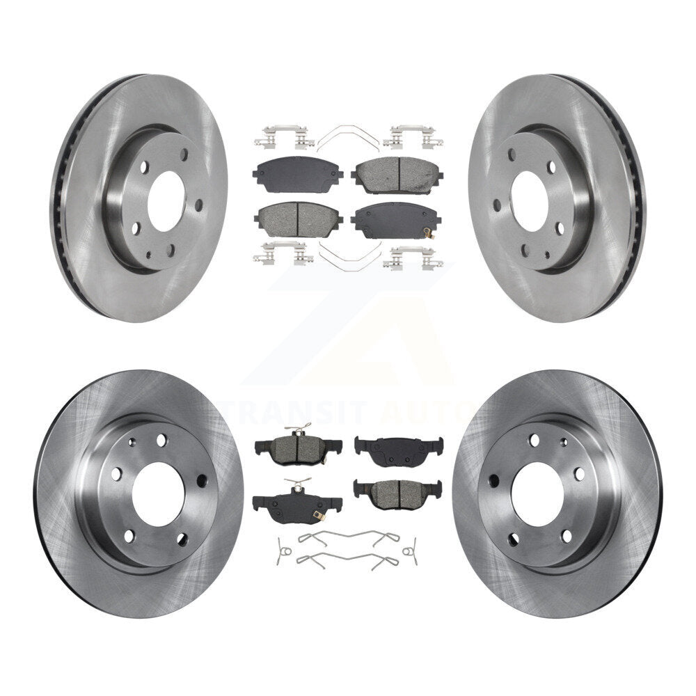 Transit Auto K8S-103874 Disc Brake Kit for 2019-2023 Mazda 3, Mazda 3 Sport - Front and Rear product image