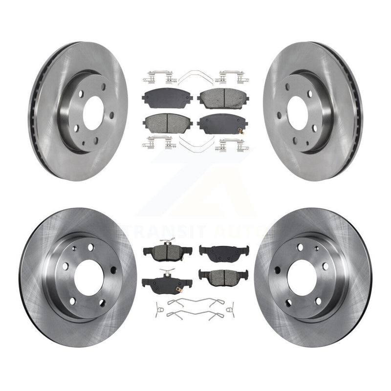 Transit Auto K8S-103874 Disc Brake Kit for 2019-2023 Mazda 3, Mazda 3 Sport - Front and Rear product image