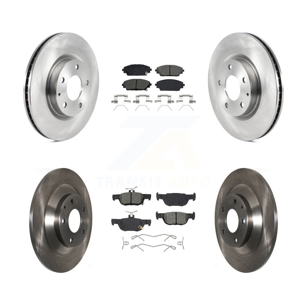 Transit Auto K8S-103876 Disc Brake Kit for 2020-2023 Mazda CX-30 - Front and Rear product image