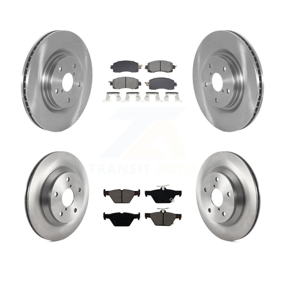 Transit Auto K8S-103880 Disc Brake Kit for 2019-2024 Subaru Crosstrek, Subaru Forester - Front and Rear product image