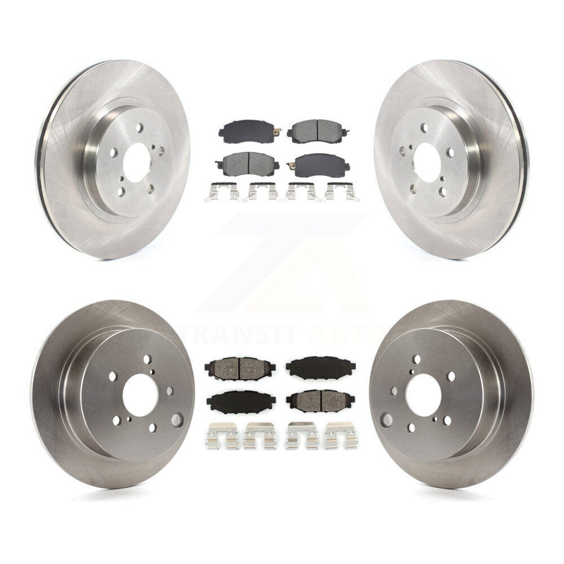 Transit Auto K8S-103884 Disc Brake Kit for 2017-2023 Subaru Crosstrek, Subaru Impreza - Front and Rear product image