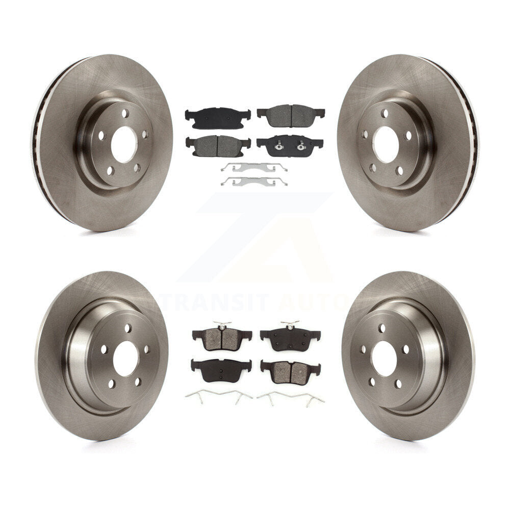 Transit Auto K8S-103885 Disc Brake Kit for 2018-2020 Lincoln Continental - Front and Rear product image