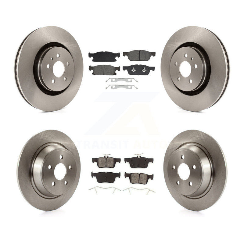 Transit Auto K8S-103886 Disc Brake Kit for 2017-2020 Lincoln Continental, Ford Fusion, Lincoln MKZ - Front and Rear product image