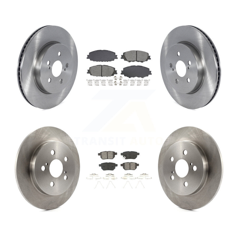 Transit Auto K8S-103888 Disc Brake Kit for 2020-2022 Toyota Corolla, Toyota Prius Prime - Front and Rear product image