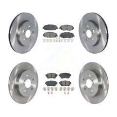 Transit Auto K8S-103889 Disc Brake Kit for 2019-2024 Toyota Corolla - Front and Rear product image