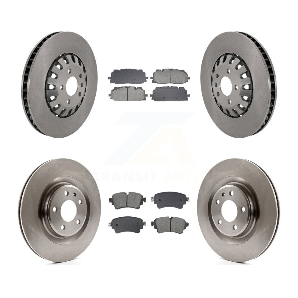 Transit Auto K8S-103890 Disc Brake Kit for 2019-2020 Audi A6 Quattro, Audi A7 Sportback - Front and Rear product image