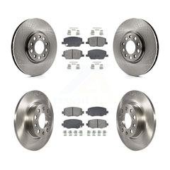Transit Auto K8S-103891 Disc Brake Kit for 2015-2022 Fiat 500X, Jeep Renegade - Front and Rear product image