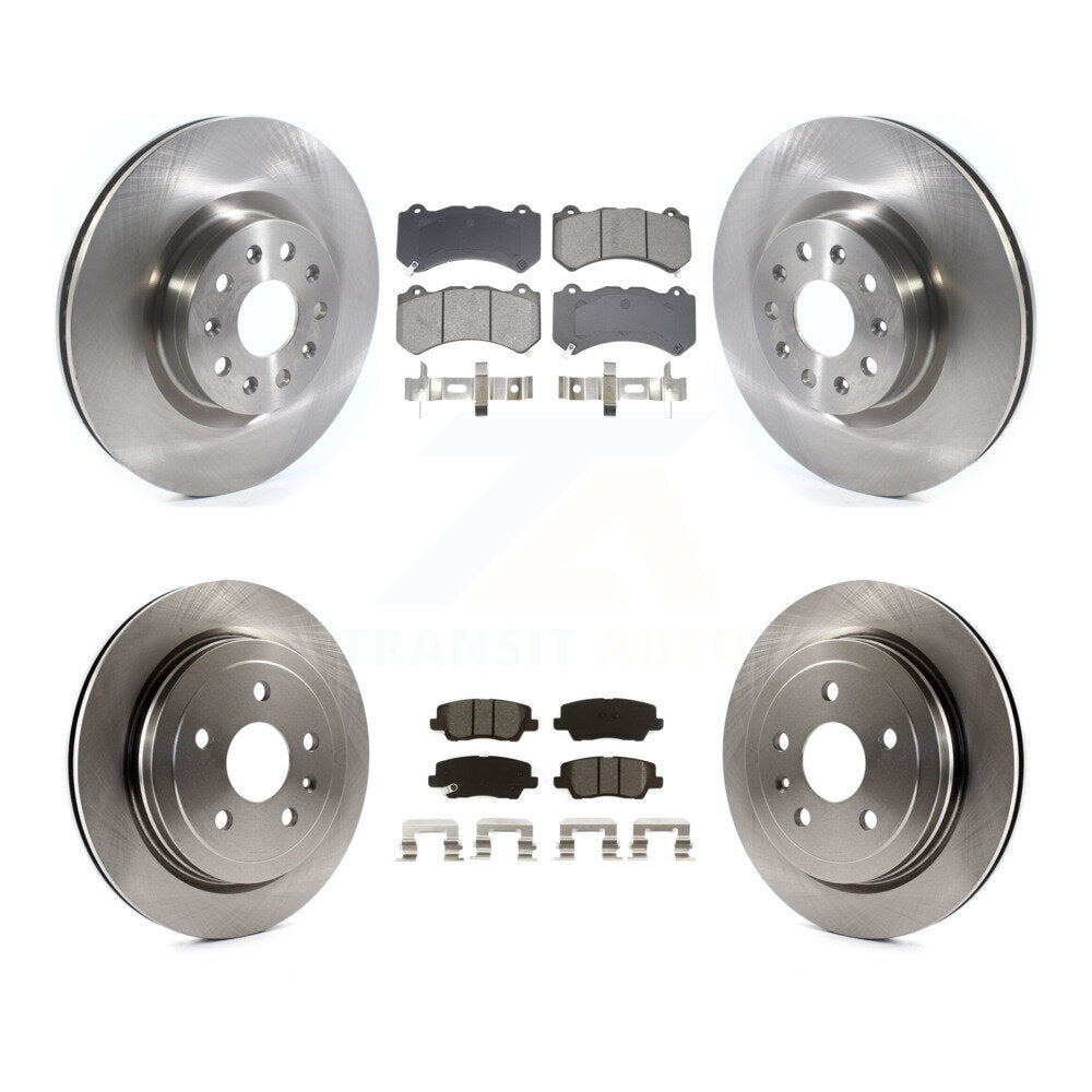 Transit Auto K8S-103893 Disc Brake Kit for 2016 Cadillac CTS - Front and Rear product image