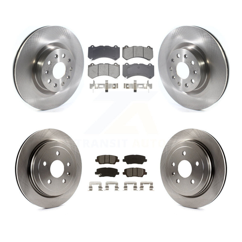 Transit Auto K8S-103893 Disc Brake Kit for 2016 Cadillac CTS - Front and Rear product image