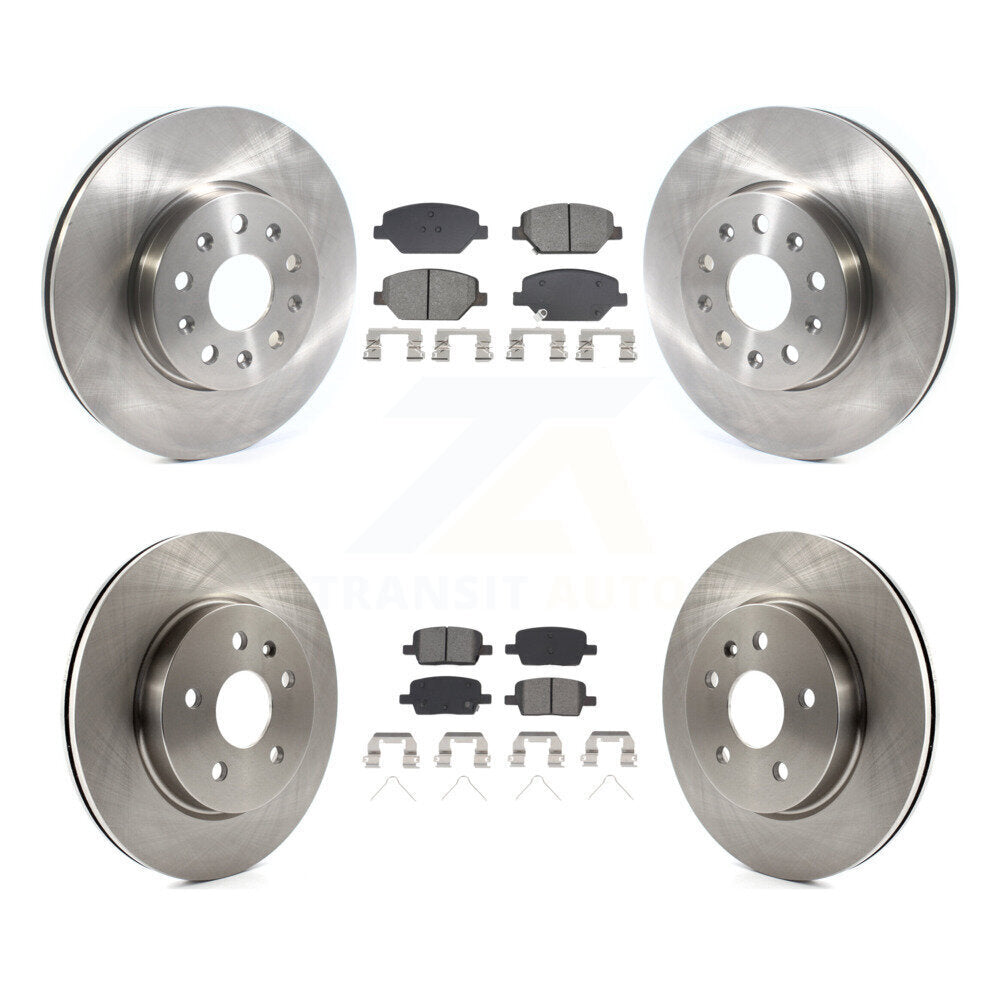 Transit Auto K8S-103894 Disc Brake Kit for 2016-2020 Chevrolet Camaro - Front and Rear product image