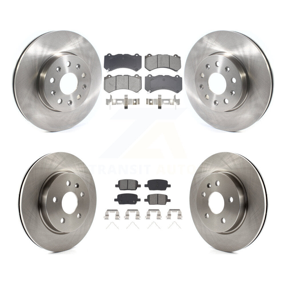 Transit Auto K8S-103895 Disc Brake Kit for 2019-2020 Chevrolet Camaro - Front and Rear product image