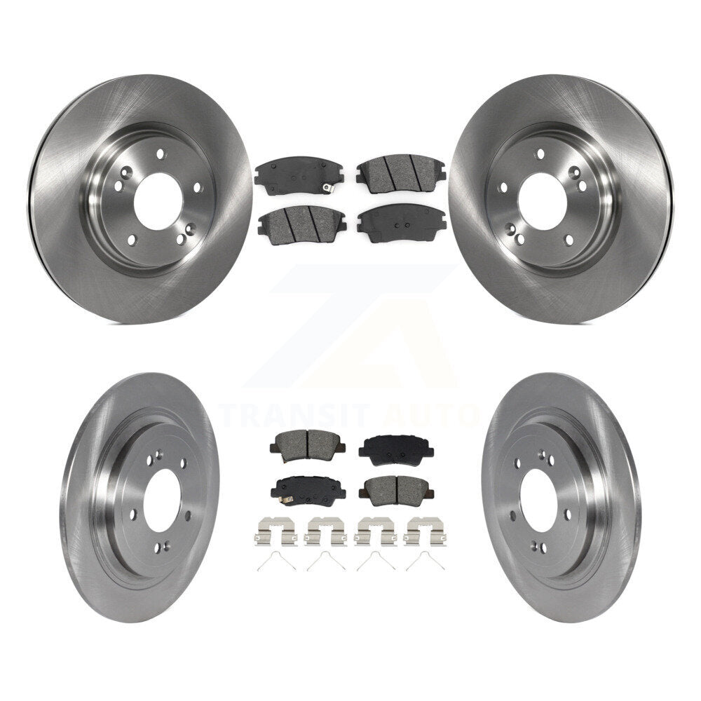 Transit Auto K8S-103896 Disc Brake Kit for 2017-2022 Hyundai Tucson, Kia Sportage - Front and Rear product image