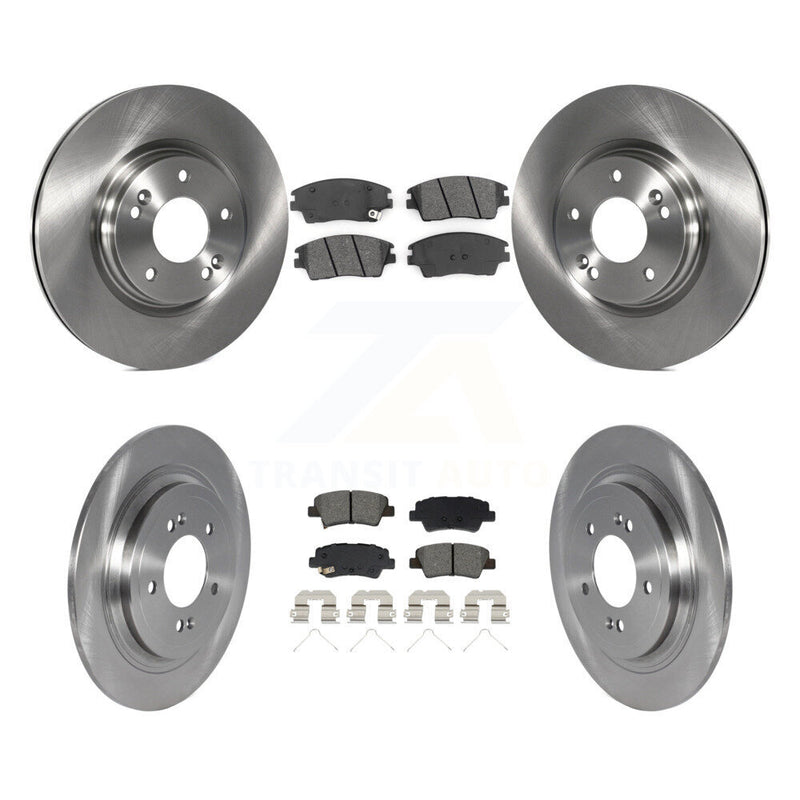 Transit Auto K8S-103896 Disc Brake Kit for 2017-2022 Hyundai Tucson, Kia Sportage - Front and Rear product image