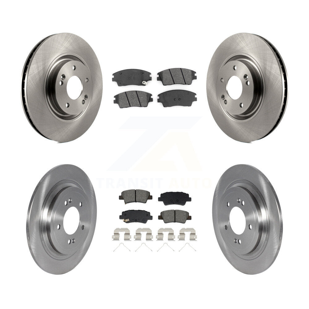 Transit Auto K8S-103897 Disc Brake Kit for 2017-2022 Kia Sportage - Front and Rear product image