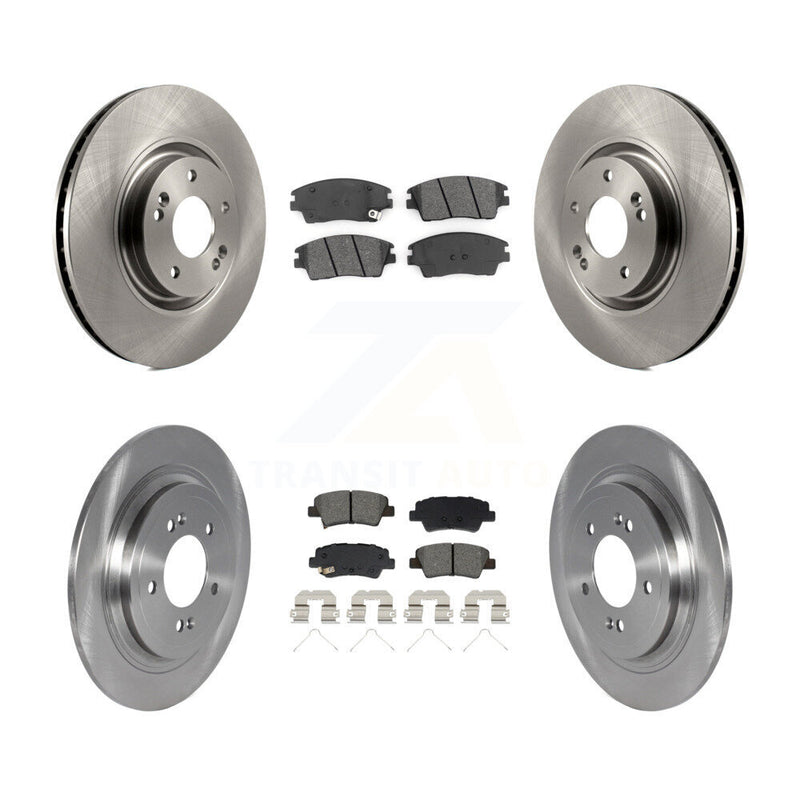 Transit Auto K8S-103897 Disc Brake Kit for 2017-2022 Kia Sportage - Front and Rear product image