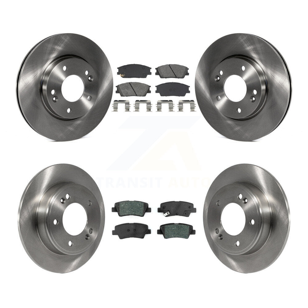 Transit Auto K8S-103898 Disc Brake Kit for 2020-2023 Hyundai Venue, Kia Soul - Front and Rear product image