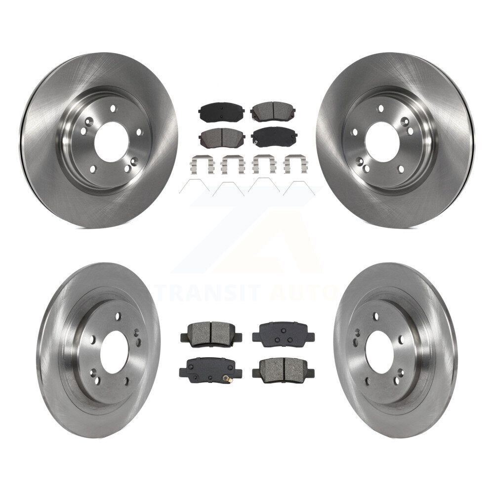 Transit Auto K8S-103899 Disc Brake Kit for 2021-2024 Kia Seltos - Front and Rear product image