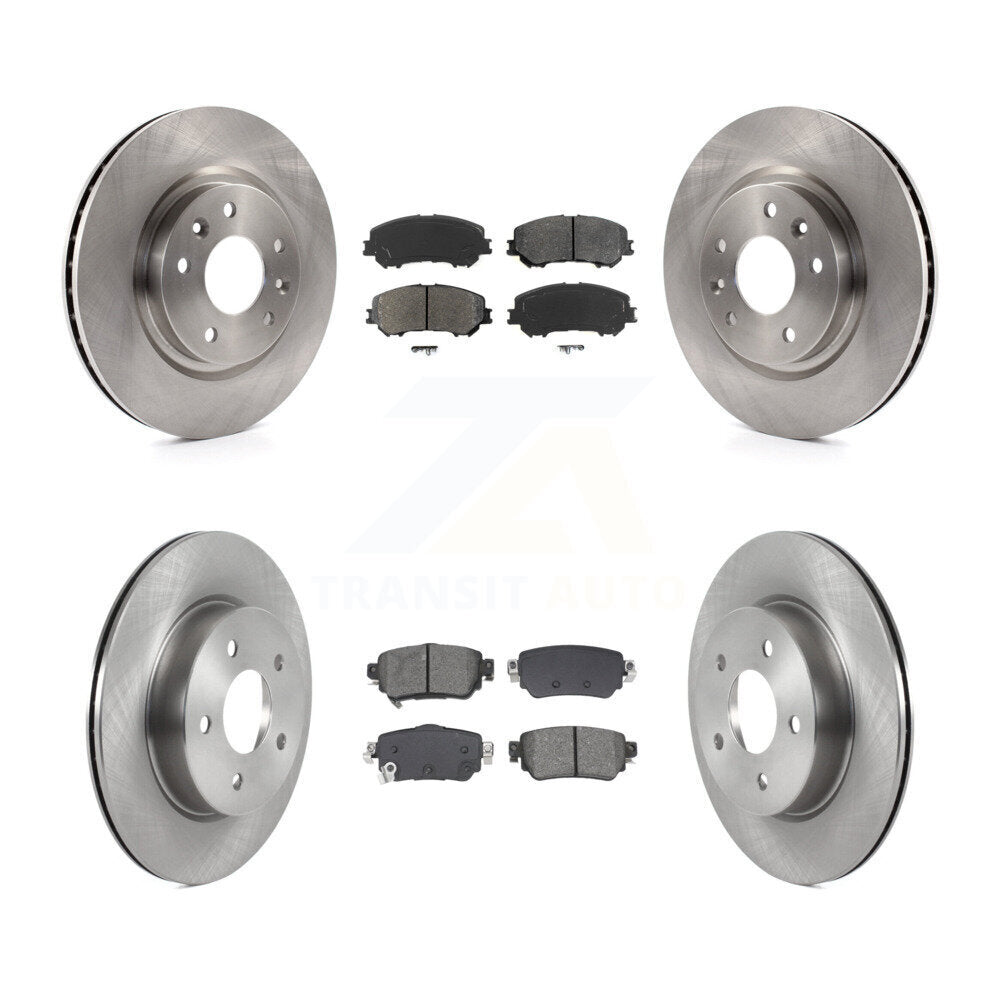 Transit Auto K8S-103902 Disc Brake Kit for 2019-2023 Nissan Rogue, Nissan Rogue Sport, Nissan Qashqai - Front and Rear product image