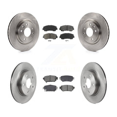 Transit Auto K8S-103902 Disc Brake Kit for 2019-2023 Nissan Rogue, Nissan Rogue Sport, Nissan Qashqai - Front and Rear product image
