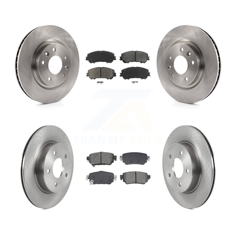 Transit Auto K8S-103902 Disc Brake Kit for 2019-2023 Nissan Rogue, Nissan Rogue Sport, Nissan Qashqai - Front and Rear product image