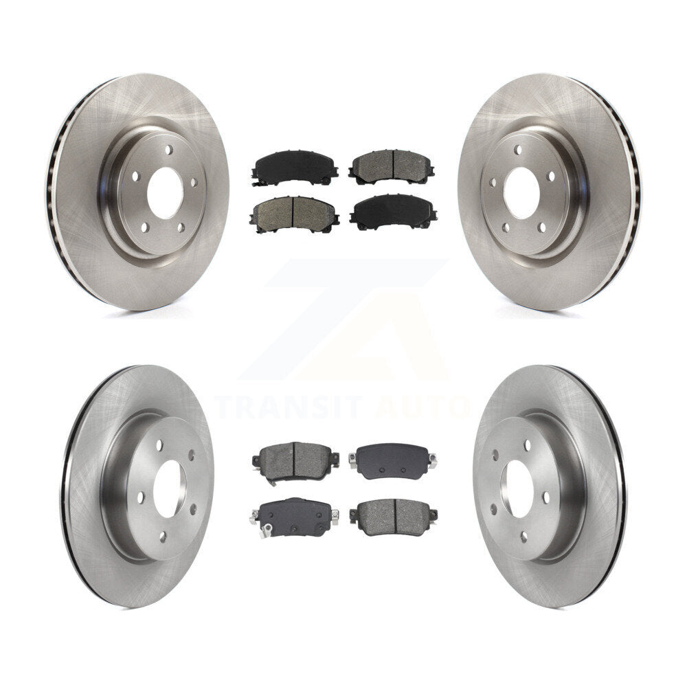 Transit Auto K8S-103903 Disc Brake Kit for 2019 Nissan Rogue - Front and Rear product image
