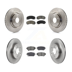 Transit Auto K8S-103903 Disc Brake Kit for 2019 Nissan Rogue - Front and Rear product image