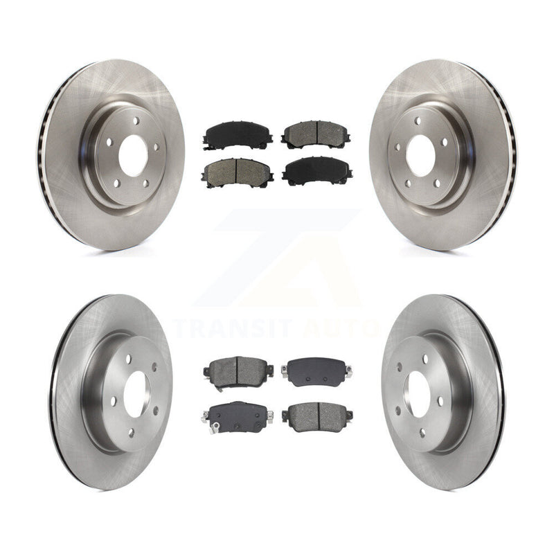 Transit Auto K8S-103903 Disc Brake Kit for 2019 Nissan Rogue - Front and Rear product image