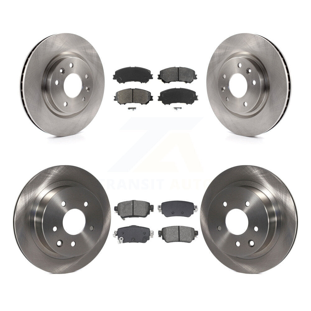 Transit Auto K8S-103904 Disc Brake Kit for 2019 Nissan Rogue Sport - Front and Rear product image
