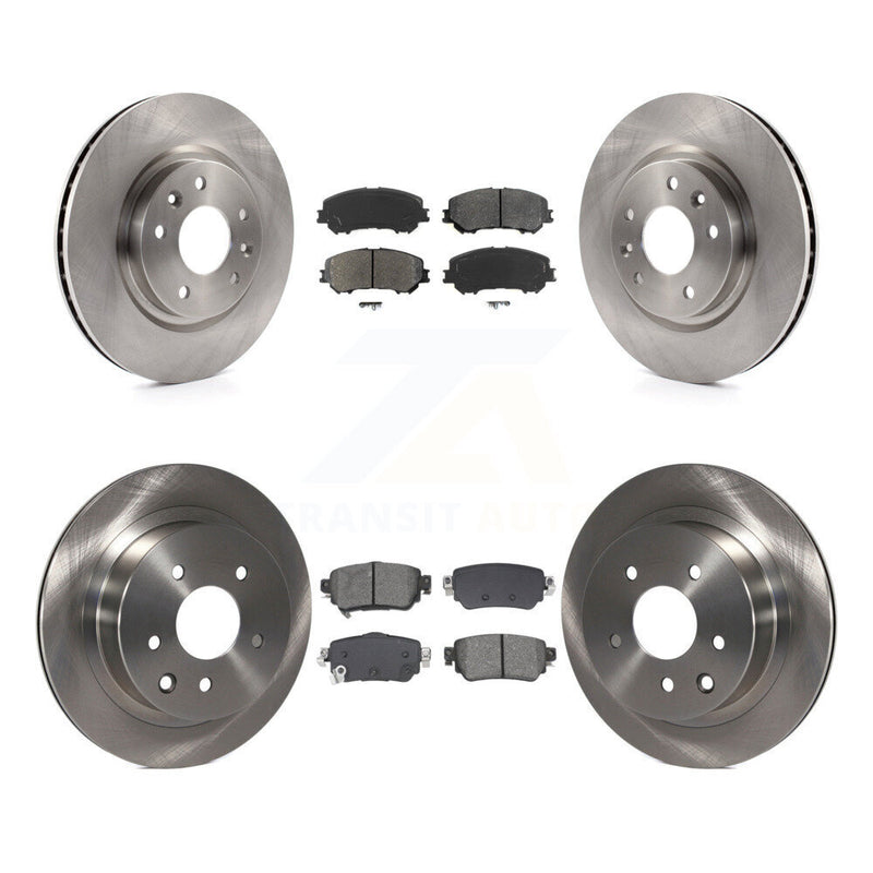Transit Auto K8S-103904 Disc Brake Kit for 2019 Nissan Rogue Sport - Front and Rear product image