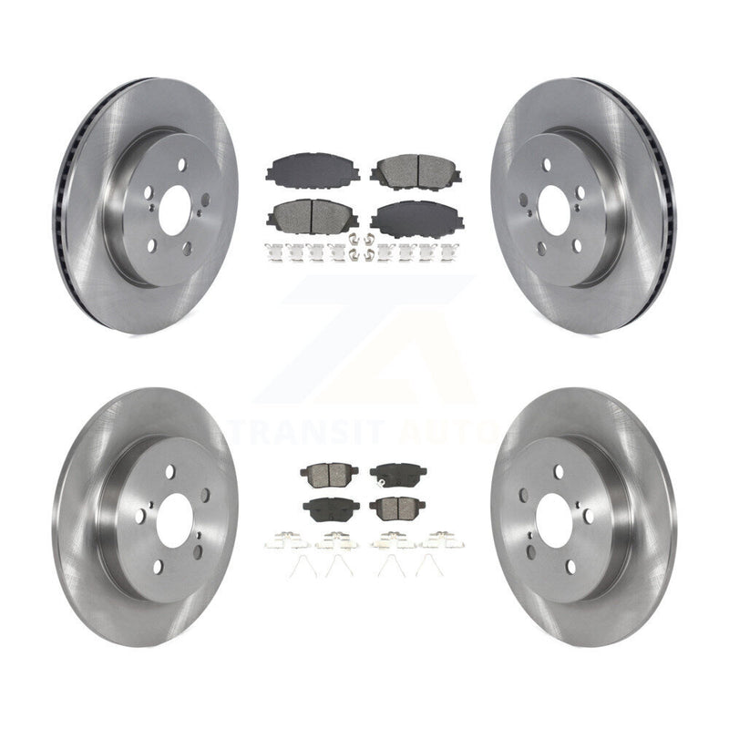Transit Auto K8S-103906 Disc Brake Kit for 2019 Toyota Corolla - Front and Rear product image