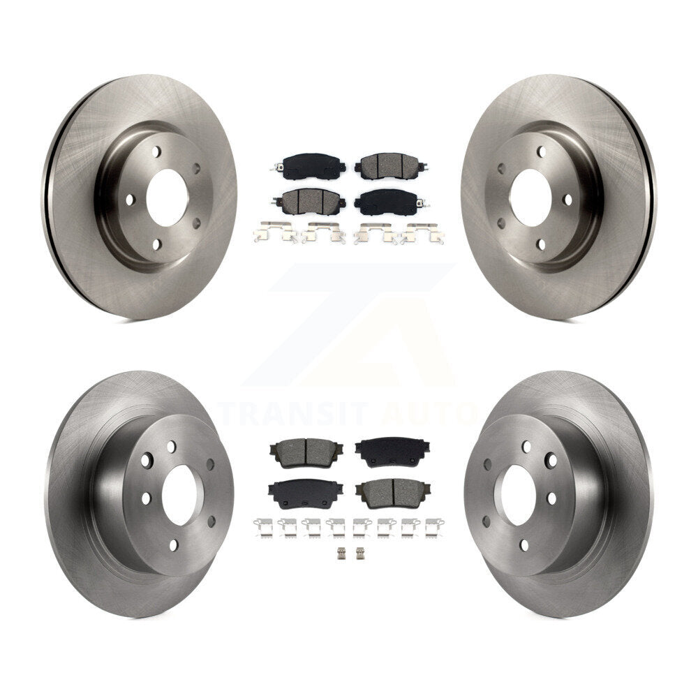 Transit Auto K8S-103910 Disc Brake Kit for 2019-2020 Nissan Altima - Front and Rear product image