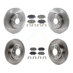 Transit Auto K8S-103912 Disc Brake Kit for 2017-2020 Buick Regal TourX, Chevrolet Equinox, GMC Terrain & more - Front and Rear product image