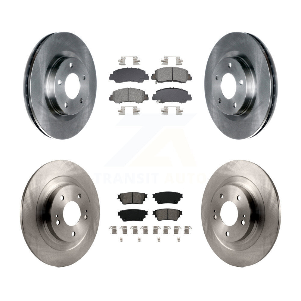 Transit Auto K8S-103915 Disc Brake Kit for 2018-2022 Mitsubishi Eclipse Cross - Front and Rear product image