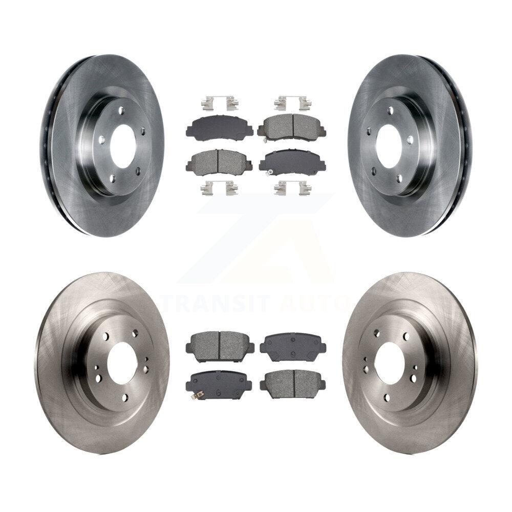Transit Auto K8S-103916 Disc Brake Kit for 2018-2022 Mitsubishi Eclipse Cross - Front and Rear product image
