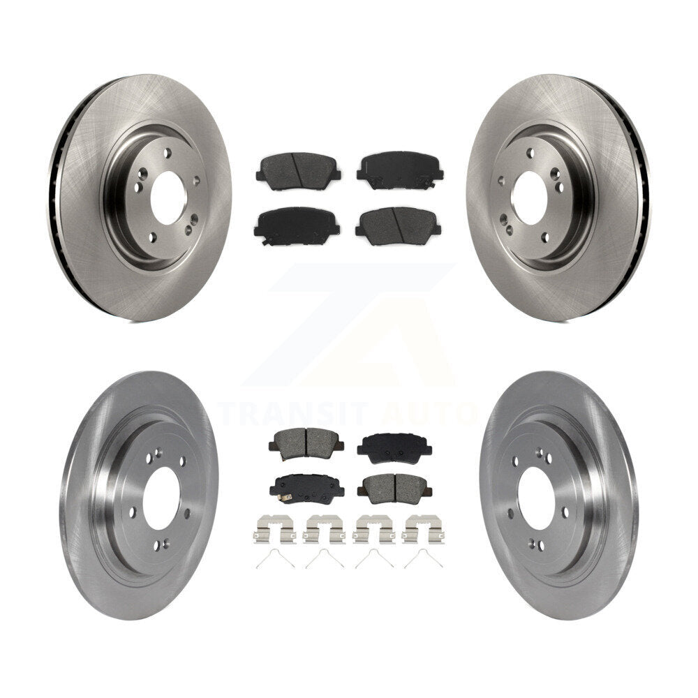 Transit Auto K8S-103917 Disc Brake Kit for 2019-2020 Hyundai Nexo - Front and Rear product image