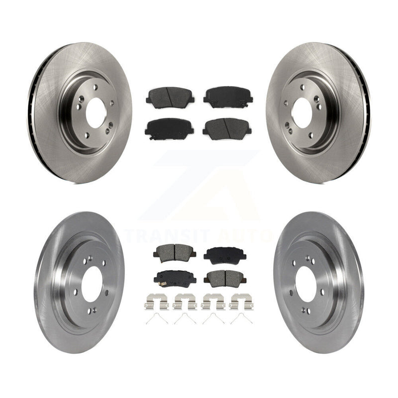 Transit Auto K8S-103917 Disc Brake Kit for 2019-2020 Hyundai Nexo - Front and Rear product image