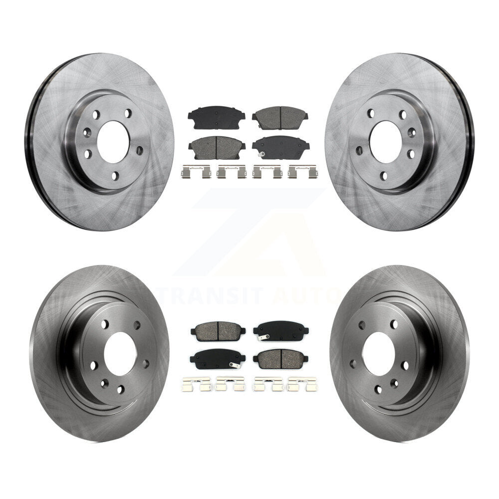 Transit Auto K8S-103921 Disc Brake Kit for 2011-2017 Chevrolet Cruze, Buick Verano, Chevrolet Orlando & more - Front and Rear product image