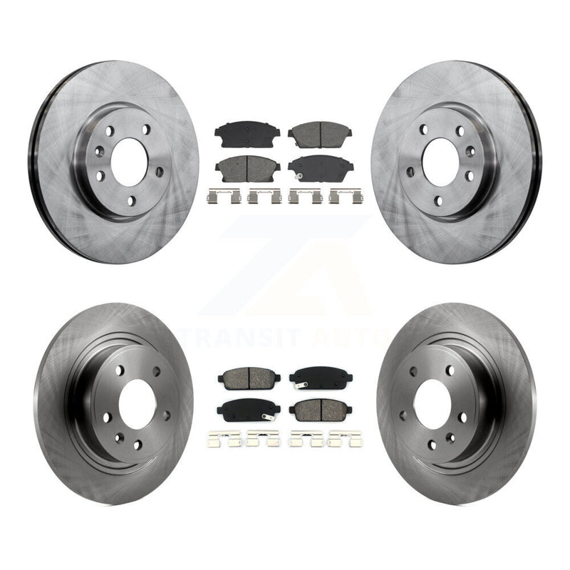 Transit Auto K8S-103921 Disc Brake Kit for 2011-2017 Chevrolet Cruze, Buick Verano, Chevrolet Orlando & more - Front and Rear product image