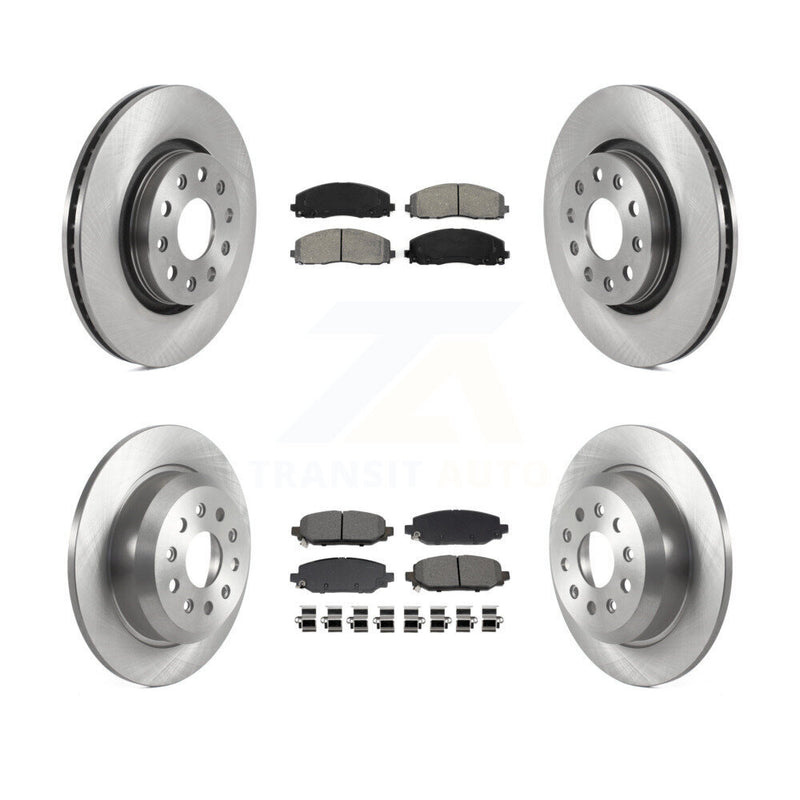 Transit Auto K8S-103923 Disc Brake Kit for 2018-2020 Jeep Wrangler - Front and Rear product image